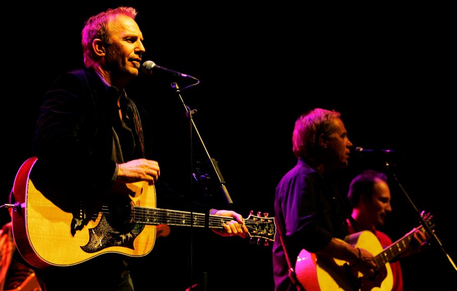 Kevin Costner Through the Years  - 062 ITALY KEVIN COSTNER CONCERT, ROME, Italy